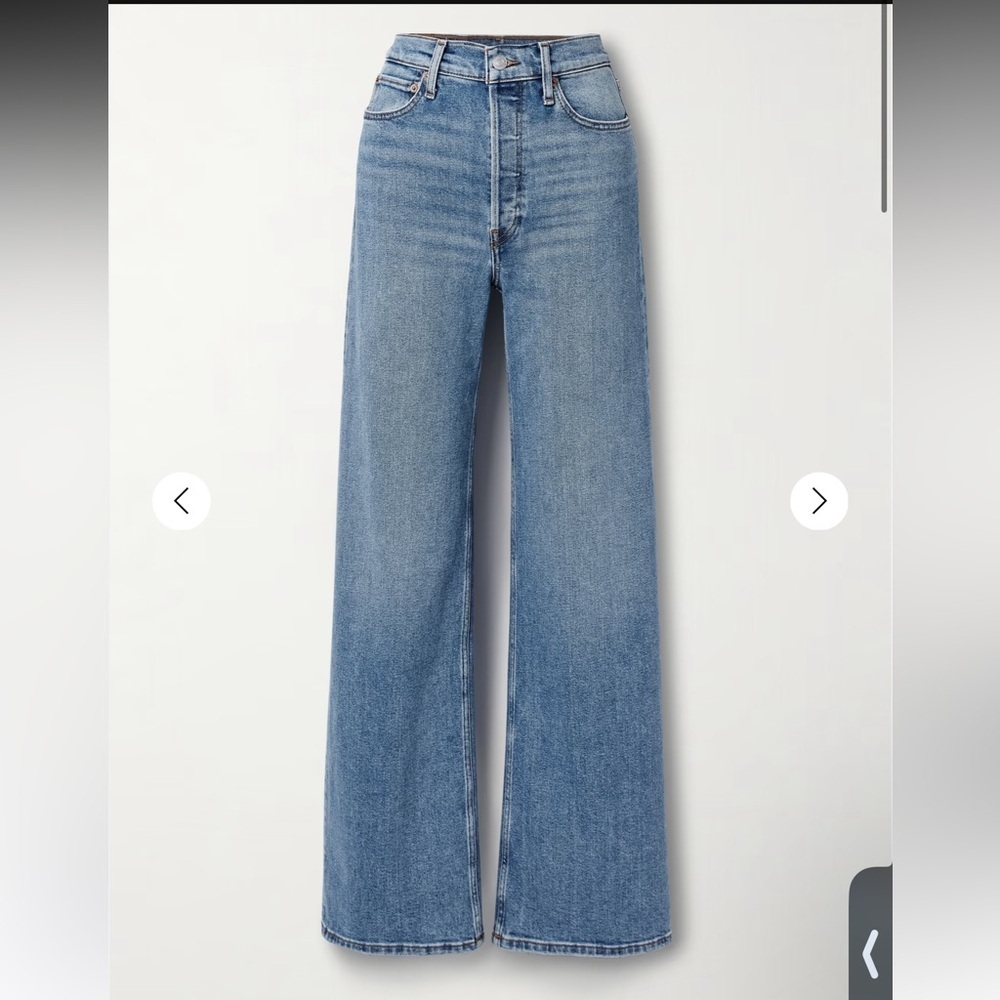 RE/DONE 70s Ultra high-rise wide-leg jeans - Picture 4 of 15